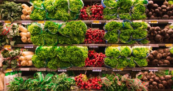 assorted vegetable lot