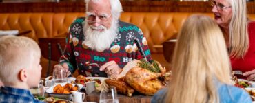 photo of family eating